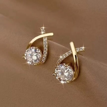 Crystal Teardrop Earrings