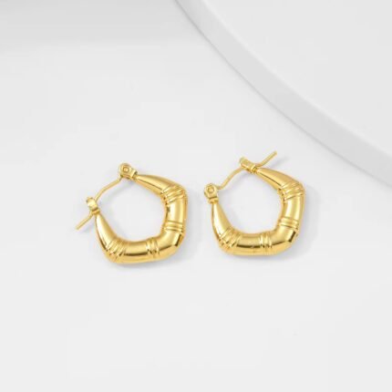 Gilded Horizon Hoops