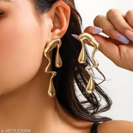 Golden Drip Earrings
