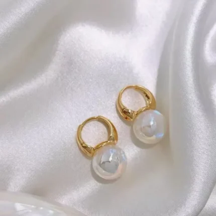 Luminous Pearl Drop Earrings