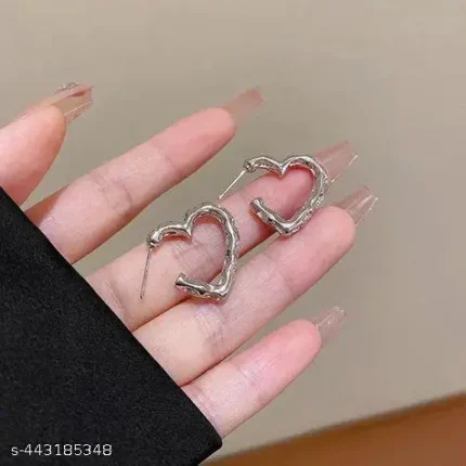Twist of Heart Hoops