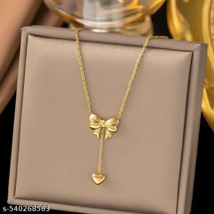 Serenity Bow Necklace