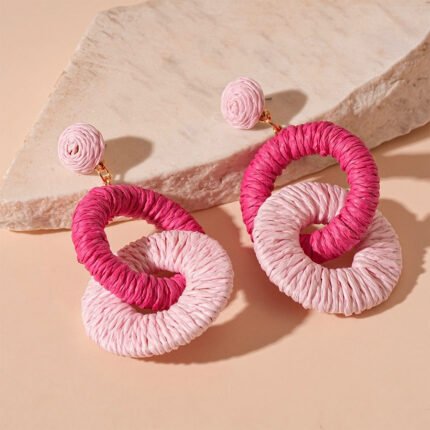 Twist of Blush Earrings