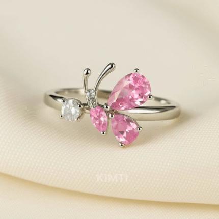 Blushing Butterfly Ring