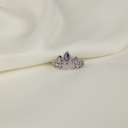 Violet Tiara Ring