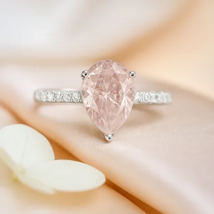 Peach Elegance Ring