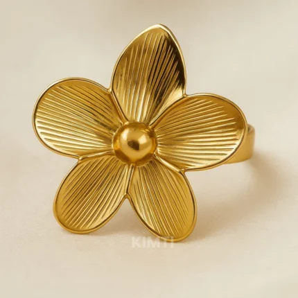 Floreta Gold Blossom Ring