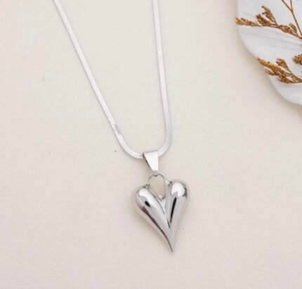 Silver Heart Elegance Nec Luxe
