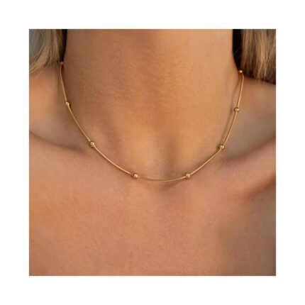 Solea Minimal Bead Necklace
