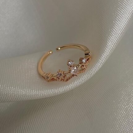 Tiara Glow Open Ring
